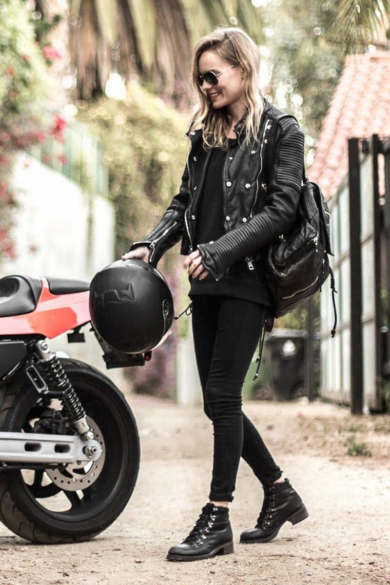 motorbike gang fashion