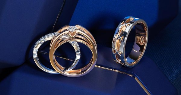 Cincin Couple Tunangan
