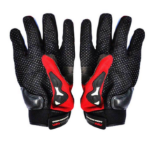 Probiker Sarung Tangan Full Batok - Merah Hitam - Image 3