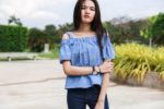 model baju sabrina