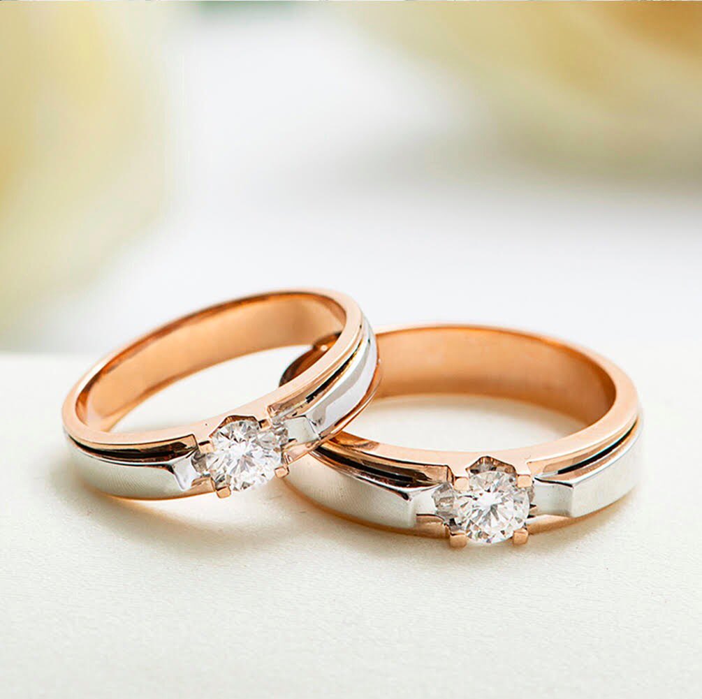 cincin tunangan couple